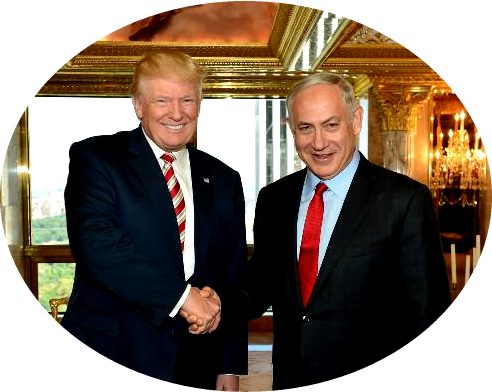 Donald Trump und Ministerpräsident Benjamin Netanyahu
